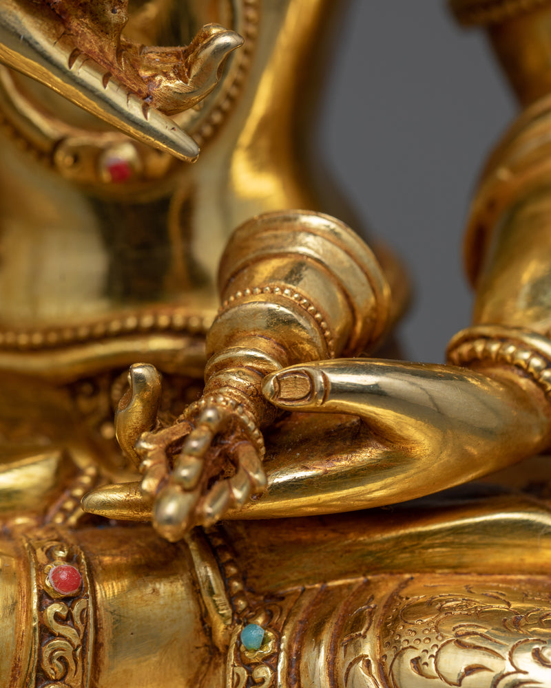 Divine Statue of Vajrasattva | Purification and Spiritual Enlightenment Personified