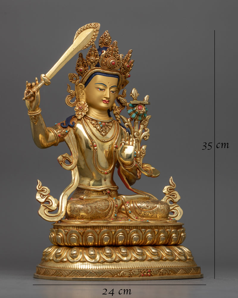 Statue of manjushri