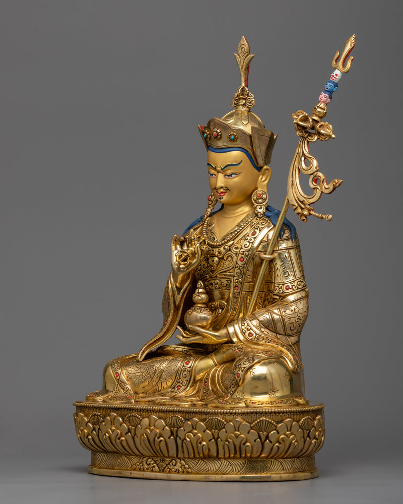 Copper Statue of guru-rinpoche