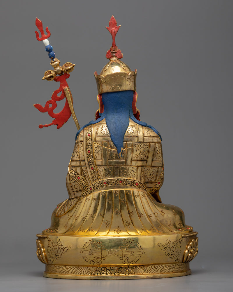 Copper Statue of Guru Rinpoche | Divine Illumination