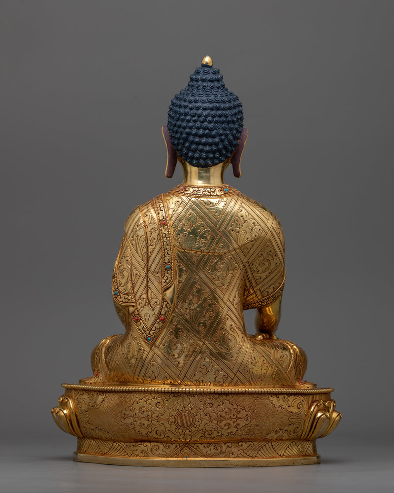 Buddha shakyamuni copper sculpture | Illumination of Wisdom