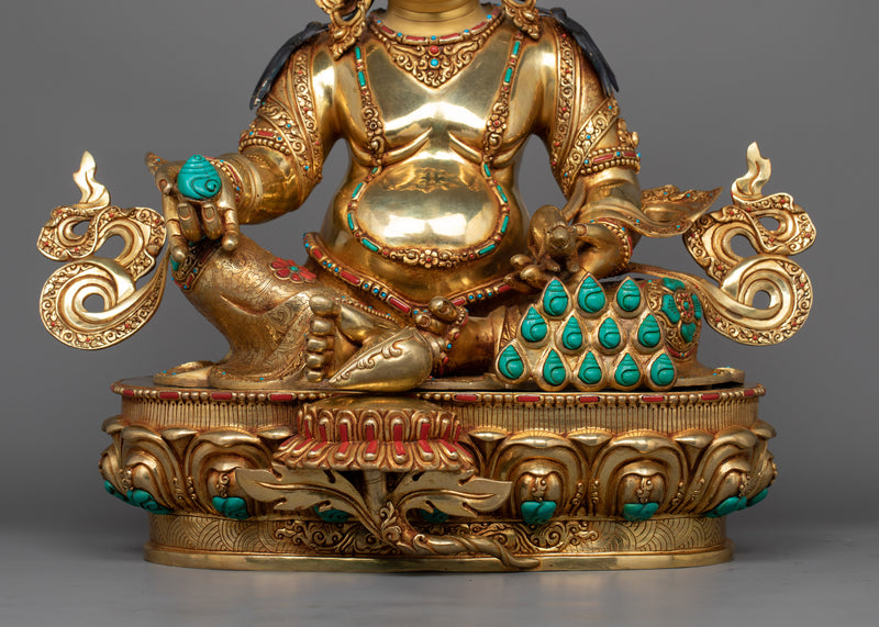 Dzambhala, The Bodhisattva of Riches | Abundance Embodied in Golden Majesty