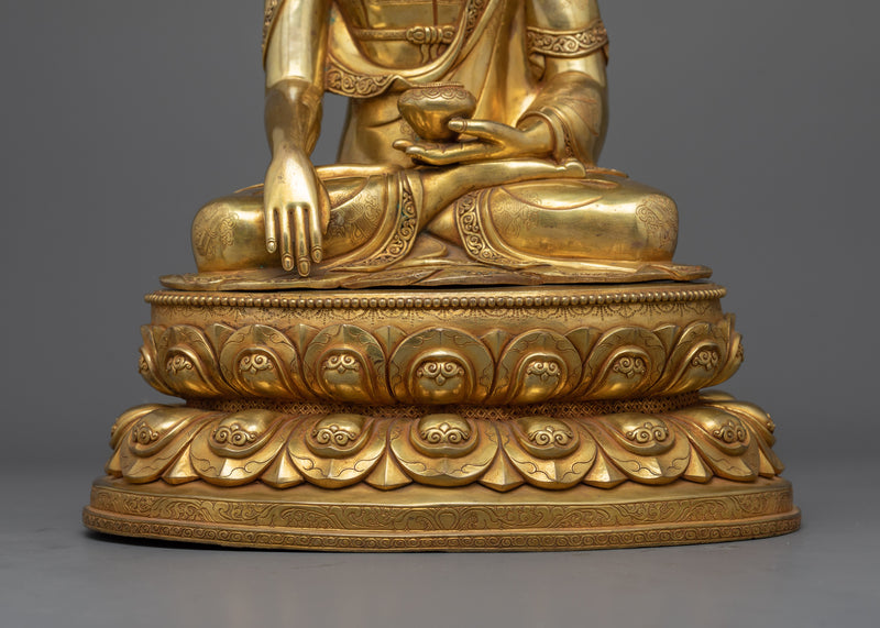 Historical Shakyamuni Buddha Statuette | Divine Illumination