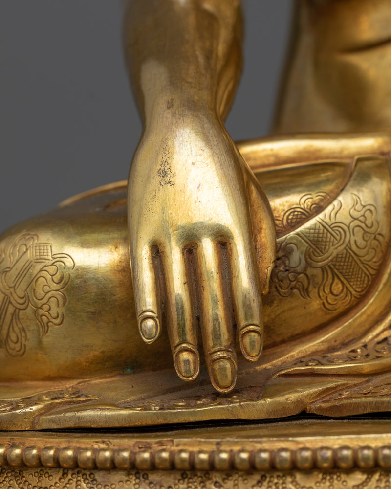 Historical Shakyamuni Buddha Statuette | Divine Illumination