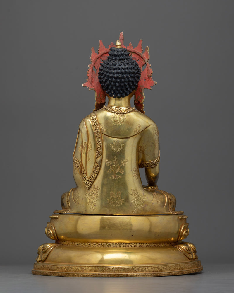 Historical Shakyamuni Buddha Statuette | Divine Illumination