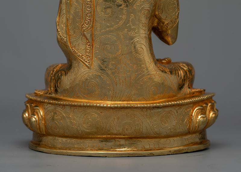 Tsongkhapa with Disciples Sculpture Set | Beacon of Wisdom and Enlightenment