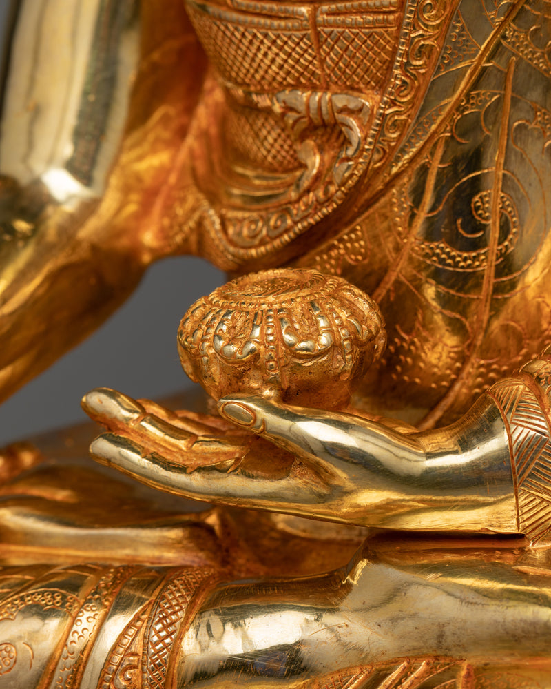 Guru Shakyamuni Buddha Sculpture | Radiance of Awakening