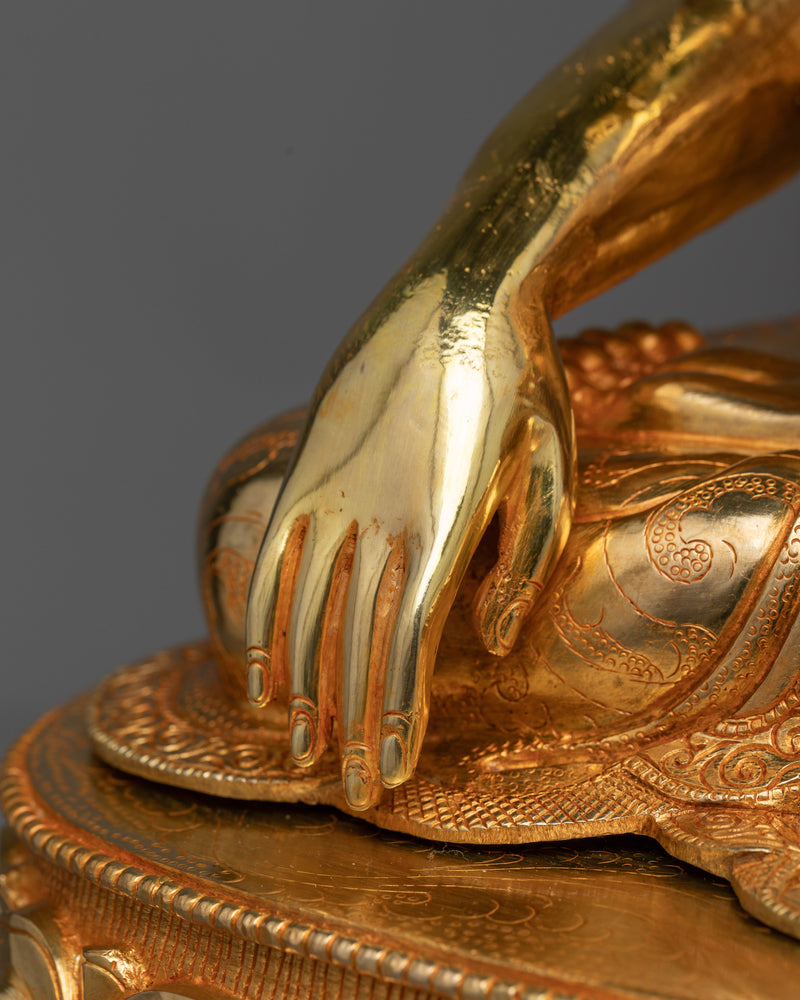 Guru Shakyamuni Buddha Sculpture | Radiance of Awakening