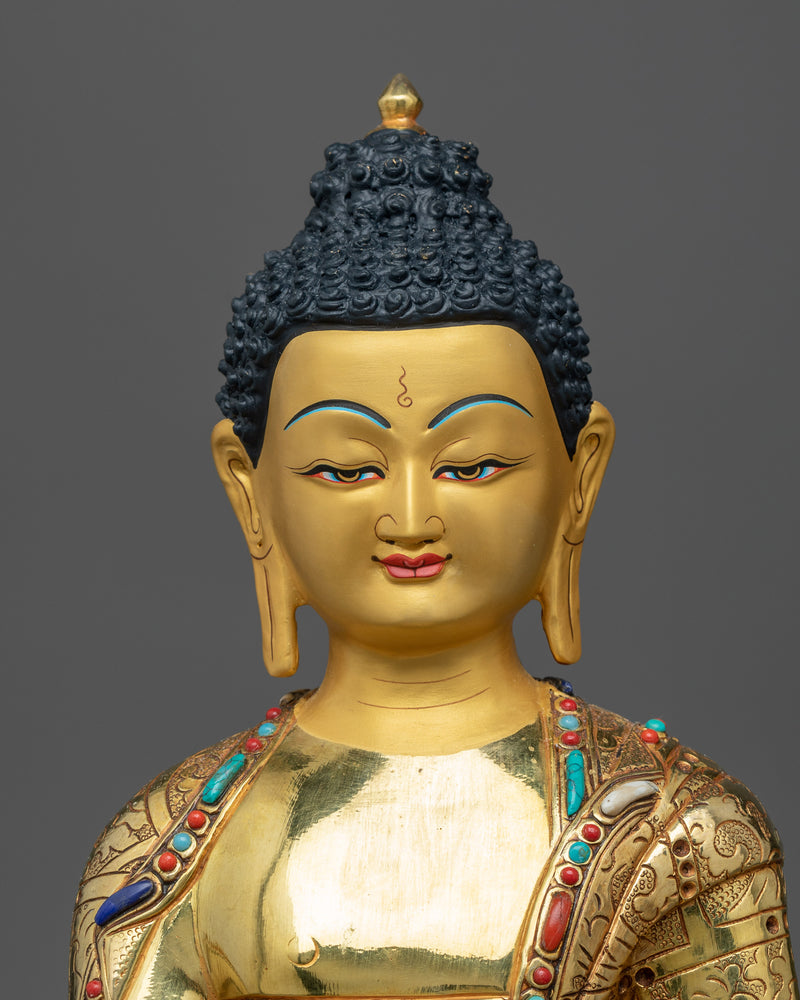 Noble Shakyamuni Buddha Statue | Handmade in Nepal