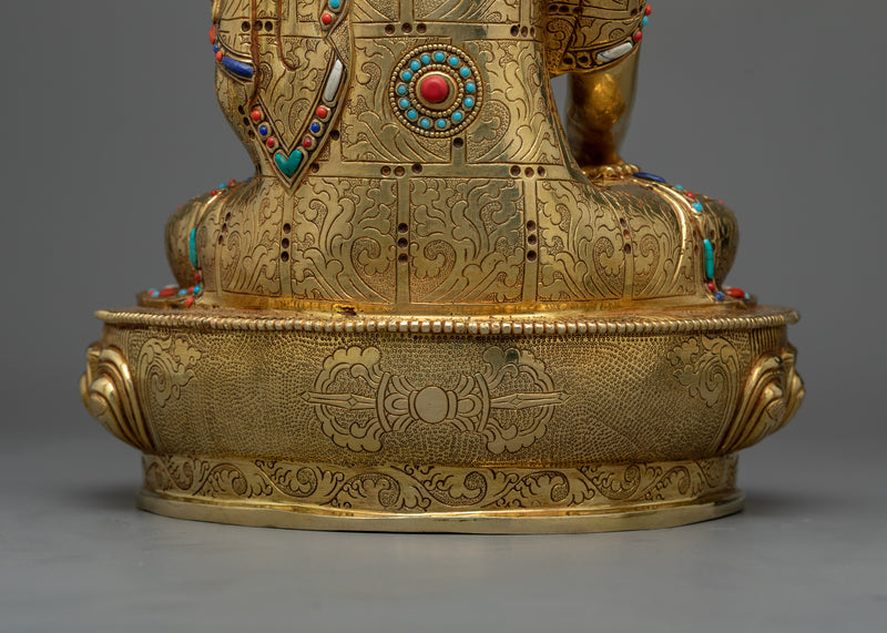 Noble Shakyamuni Buddha Statue | Handmade in Nepal