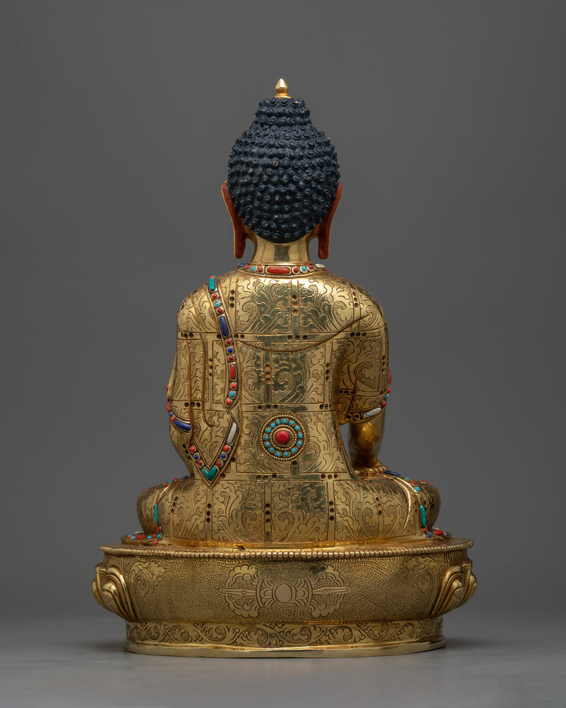 Noble Shakyamuni Buddha Statue | Handmade in Nepal