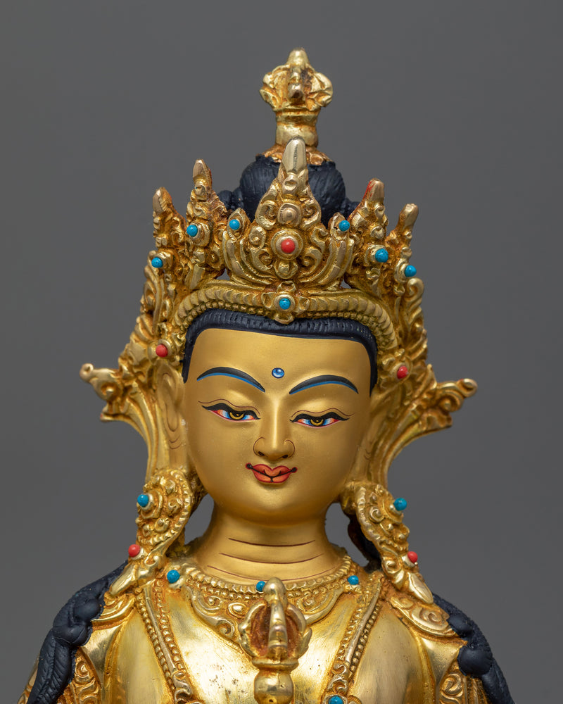 Dorje sempa copper statue