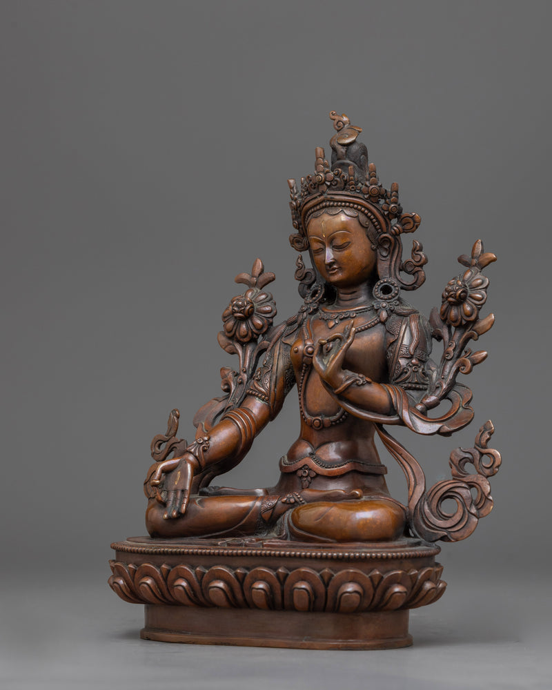 bodhisattva-white-tara-sculpture