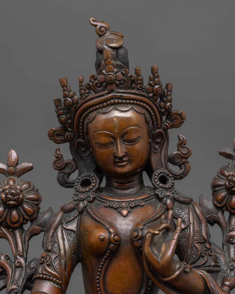 bodhisattva-white-tara-sculpture