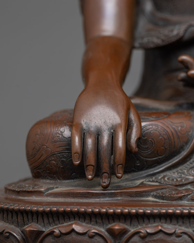 The Historical Buddha Shakyamuni Sculpture | Legacy of Enlightenment