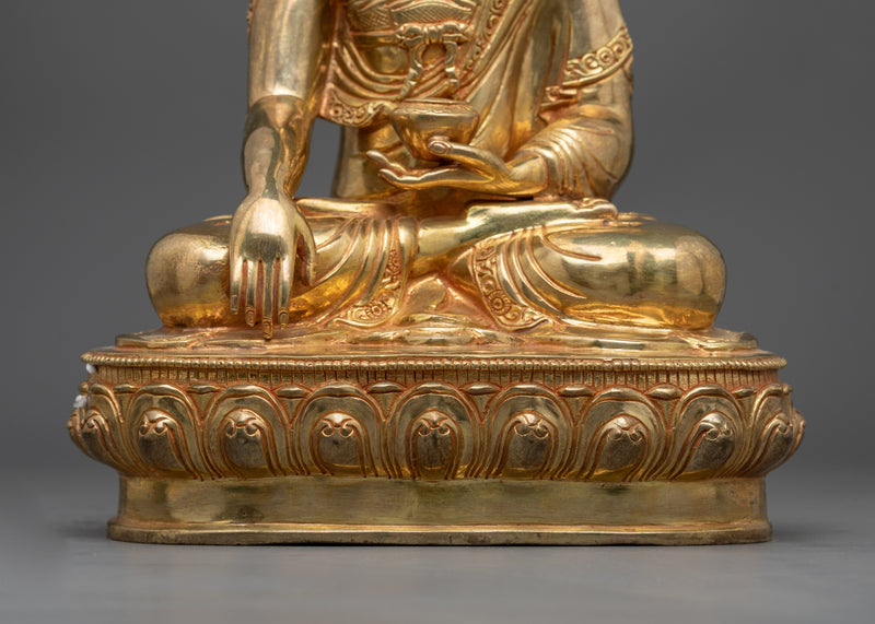 Shakyamuni Buddha Shrine Sculpture | Beacon of Enlightenment