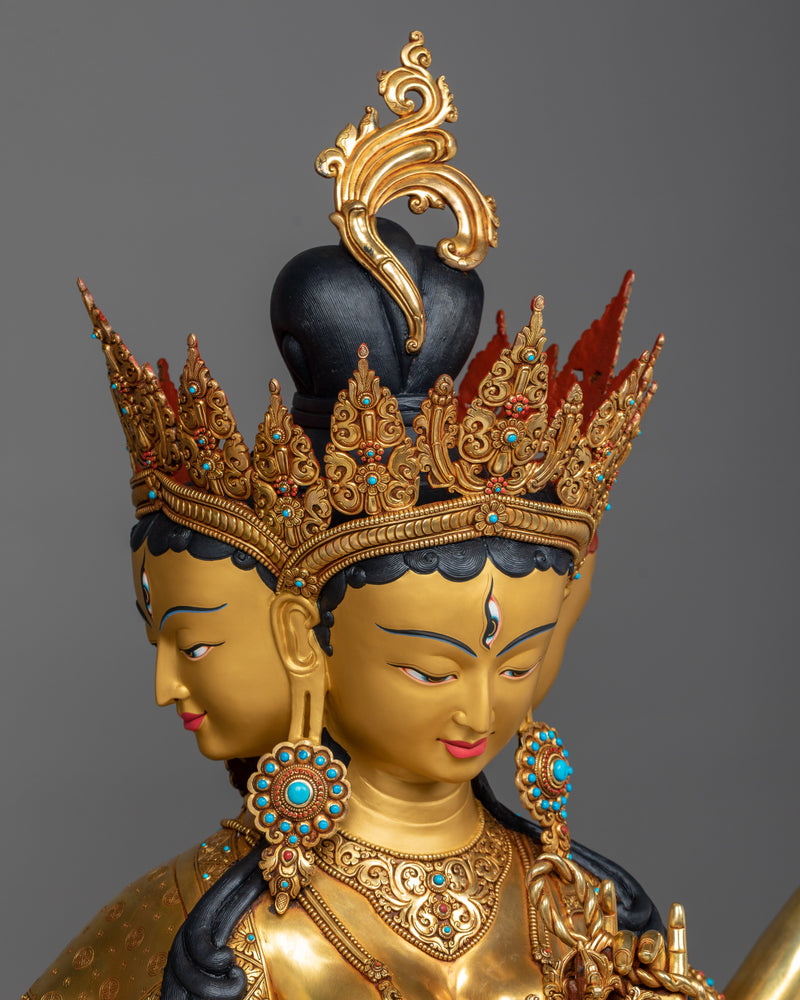 Eternal Blessing of Longevity Dakini Namgyalma | Dakini Life-Sized Sculpture