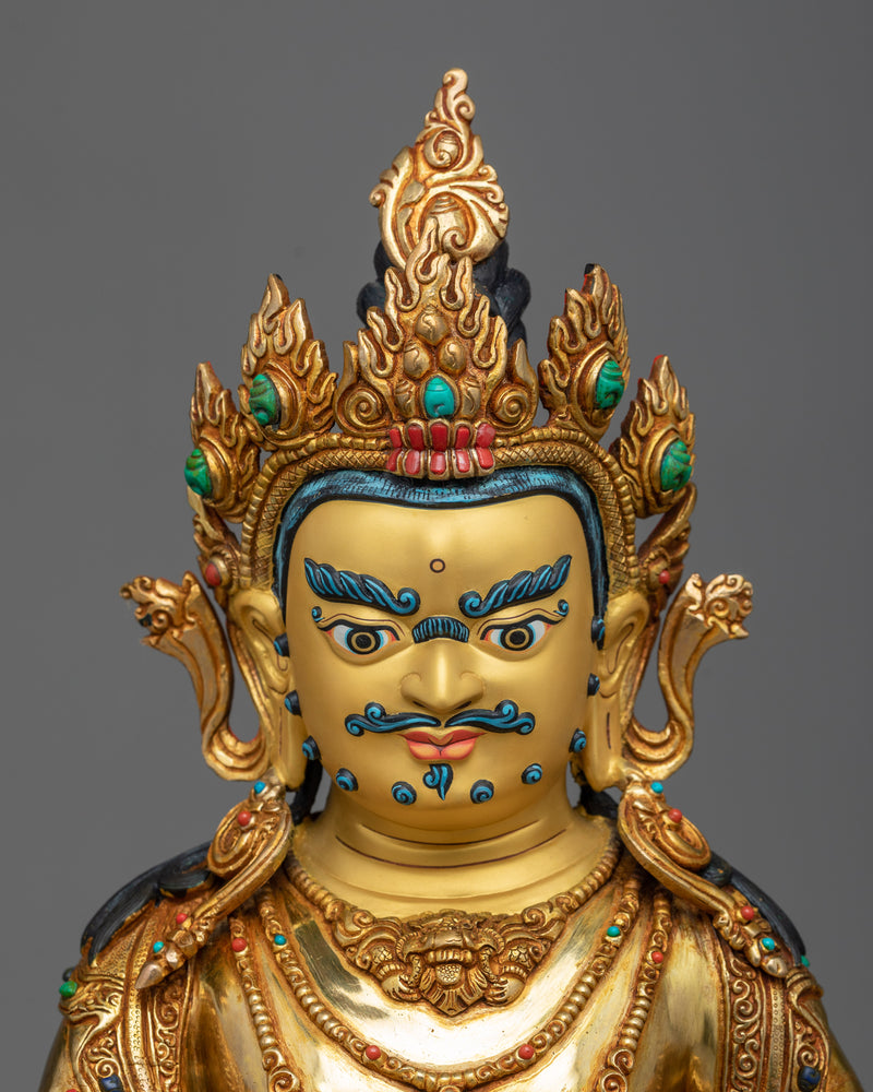 nepalese dzambhala-statue