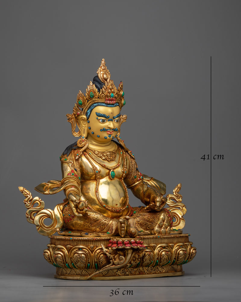 nepalese dzambhala-statue