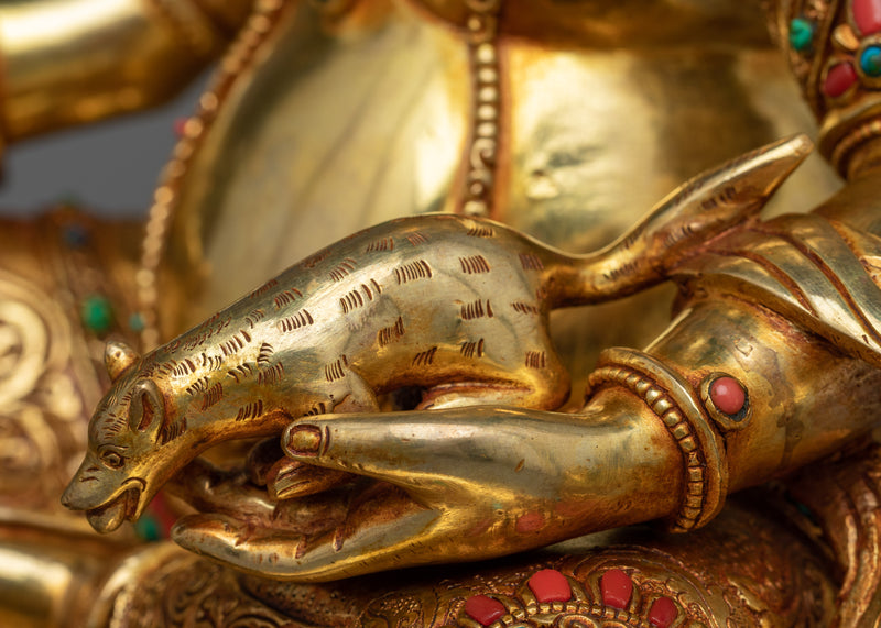 Nepalese Dzambhala Statue | Abundance and Prosperity