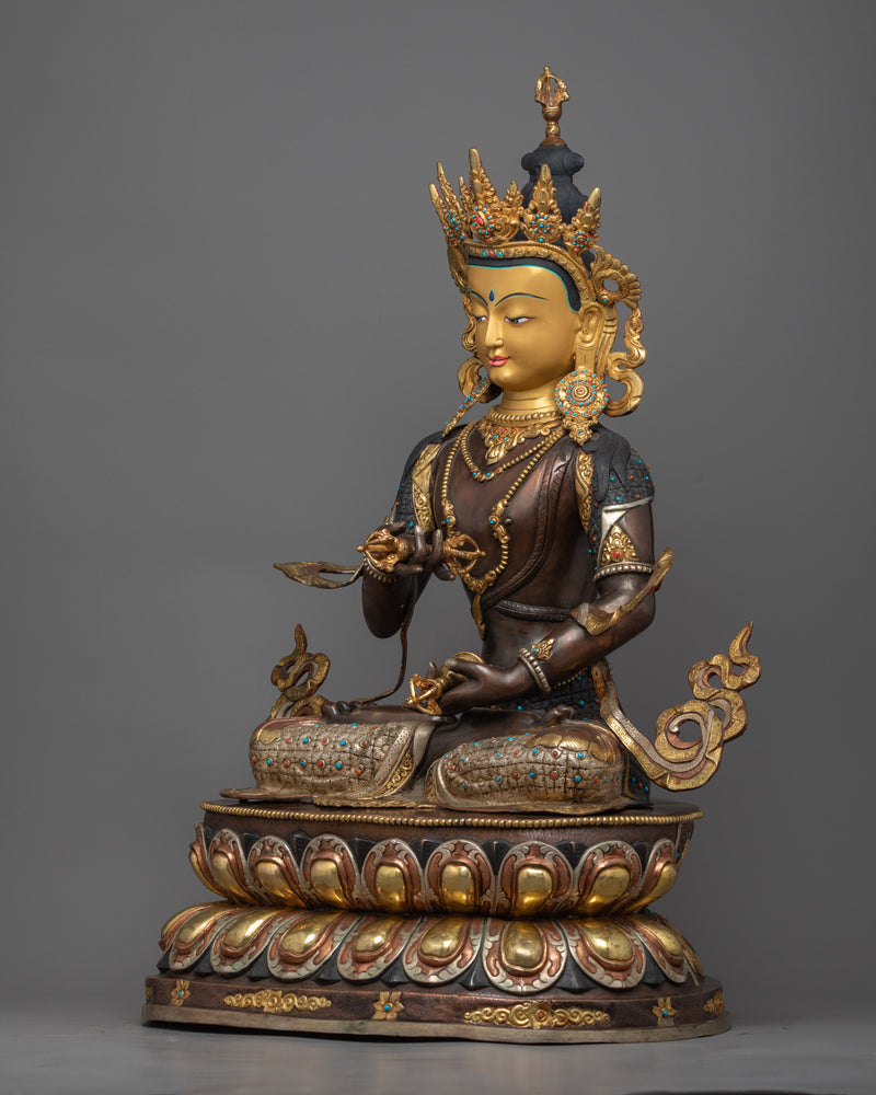 vajrasattva-copper sculpture