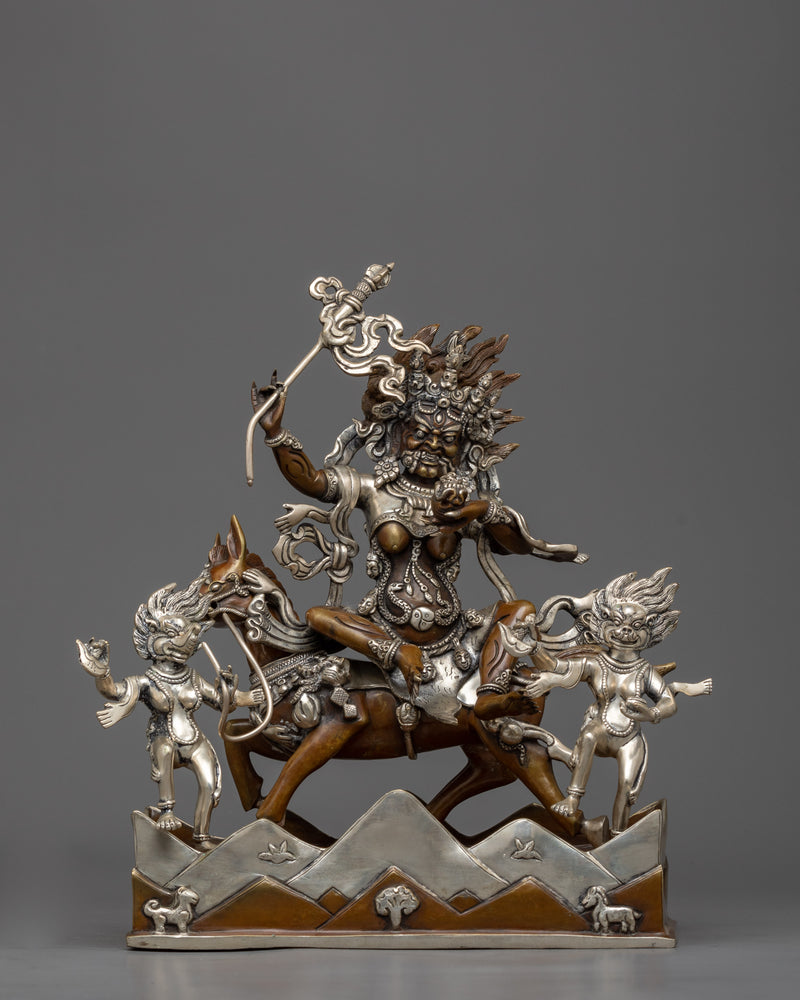 palden-lhamo-sculpture for home shrine