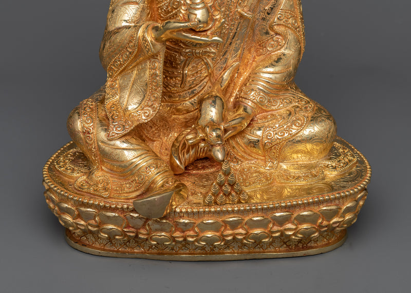 The Wealth Deity Guru Orgyen Norla | Traditional Himalayan Art