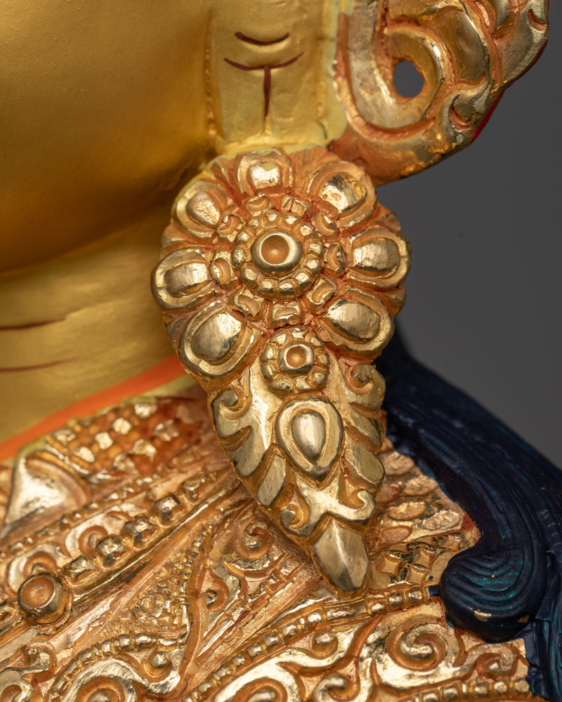 The Wealth Deity Guru Orgyen Norla | Traditional Himalayan Art