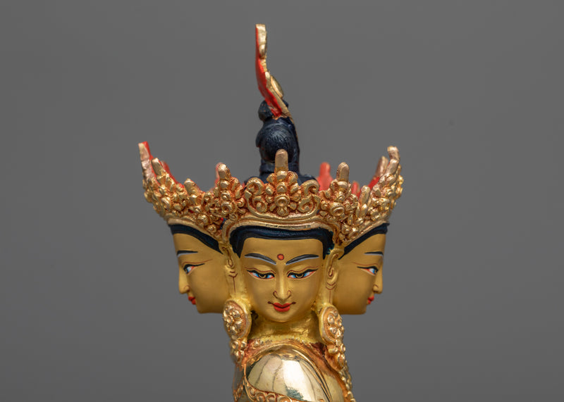 Vairocana Kunrig Statue | Illuminating the Cosmos