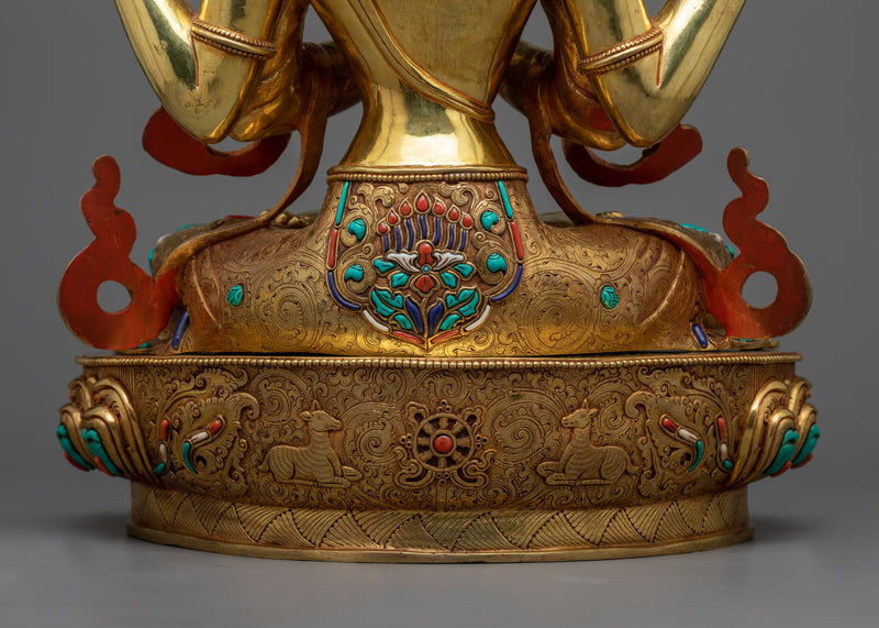 Statue of Chenrezig Bodhisattva | Embodiment of Infinite Compassion