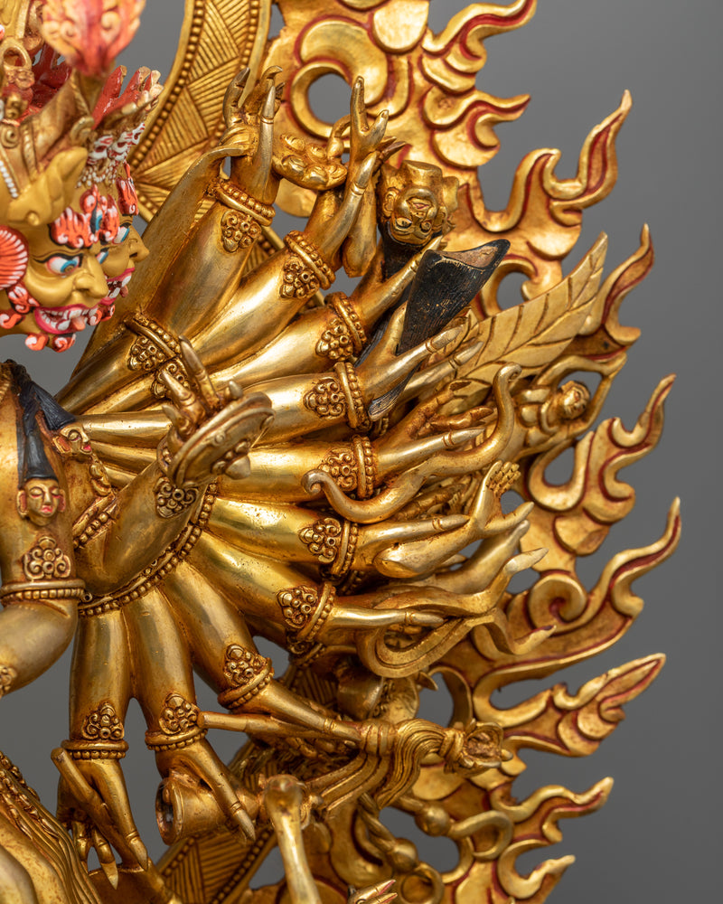 Vajrabhairava Sculpture | Traditionally Hand-crafted Statues