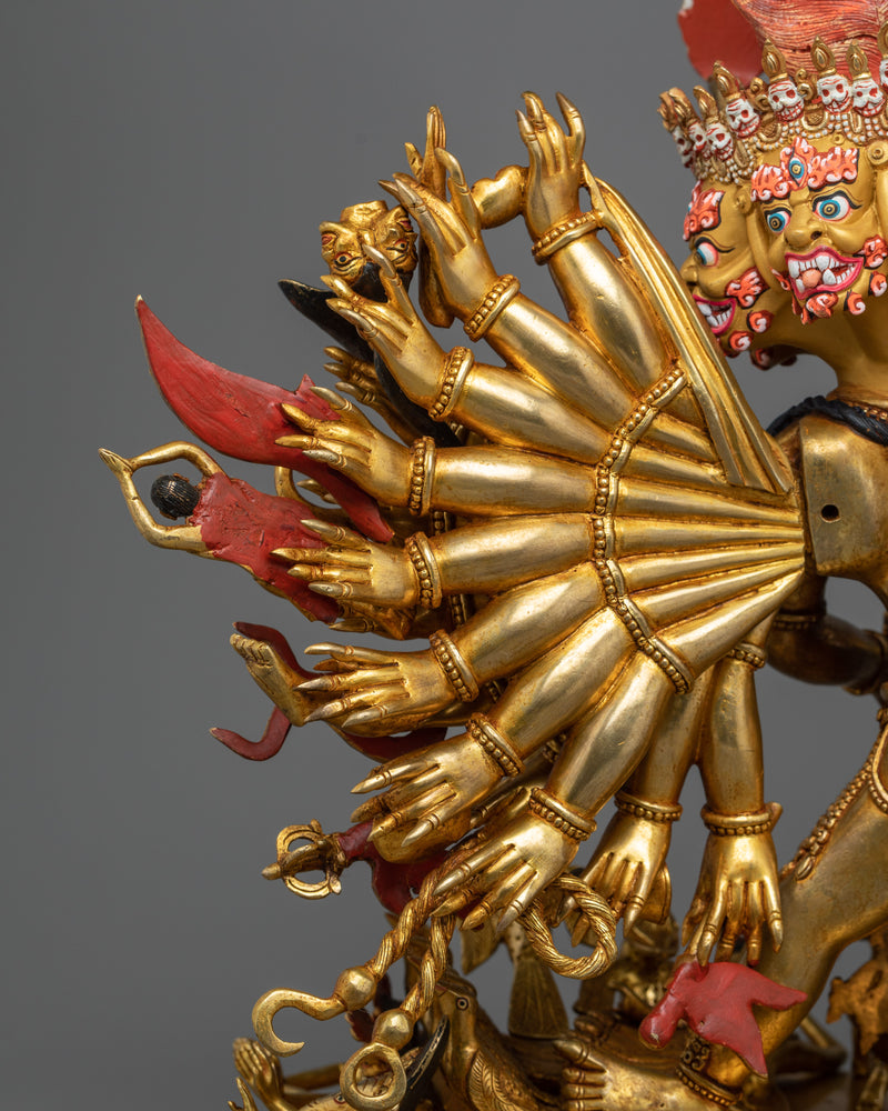 Vajrabhairava Sculpture | Traditionally Hand-crafted Statues