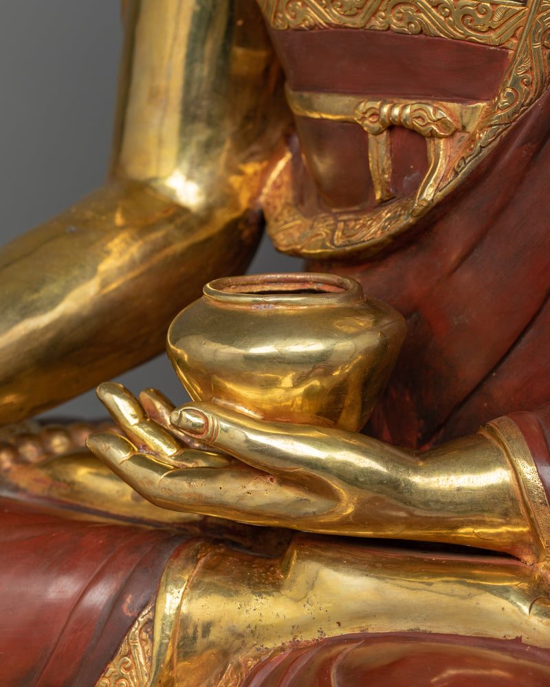 Shakyamuni Buddha Hand-Crafted Sculpture | Himalayan Art