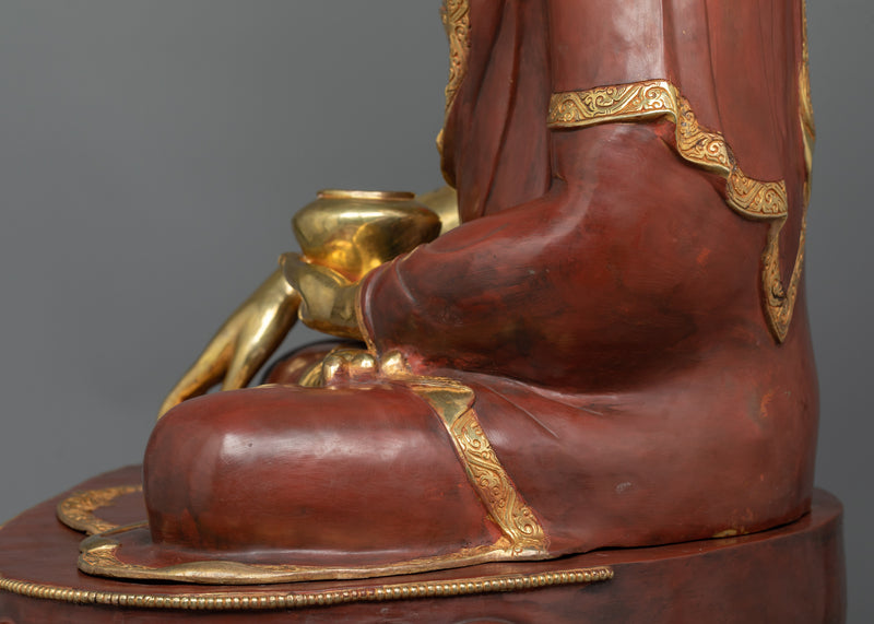 Shakyamuni Buddha Hand-Crafted Sculpture | Himalayan Art