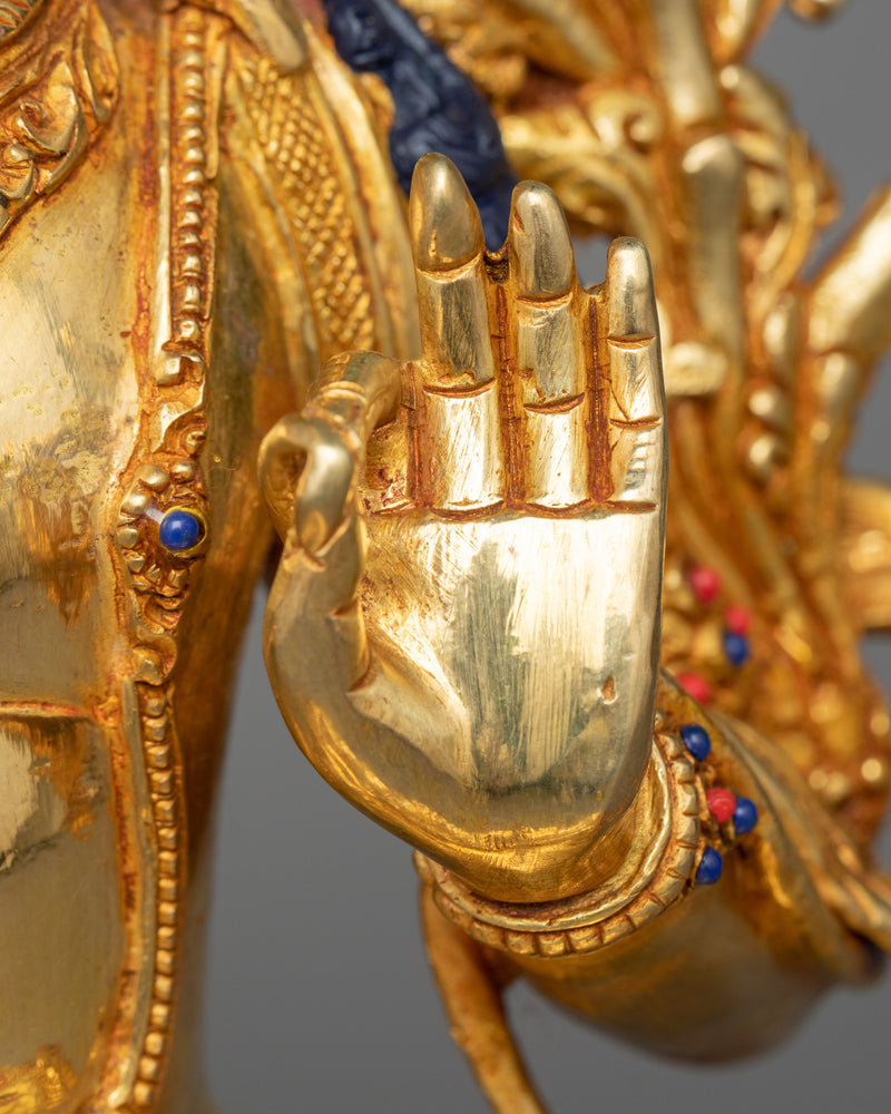 The Bodhisattva Manjushri Idol | Wisdom's Radiance