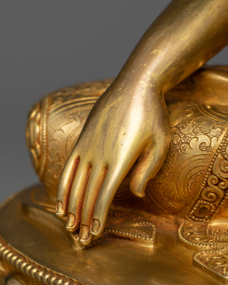 Shakyamuni Buddha Copper Idol | The Enlightened Sage