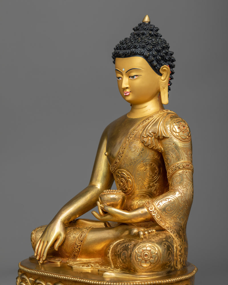 Shakyamuni Buddha Copper Idol | The Enlightened Sage