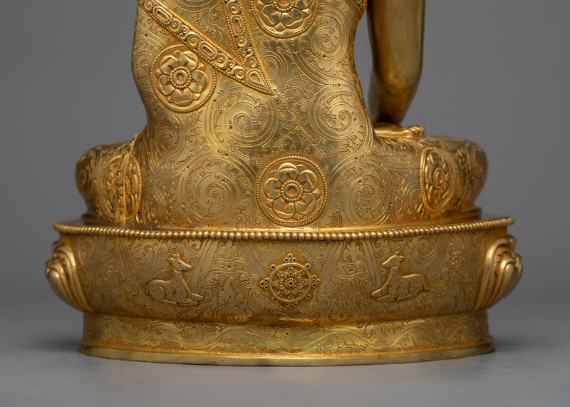 Shakyamuni Buddha Copper Idol | The Enlightened Sage