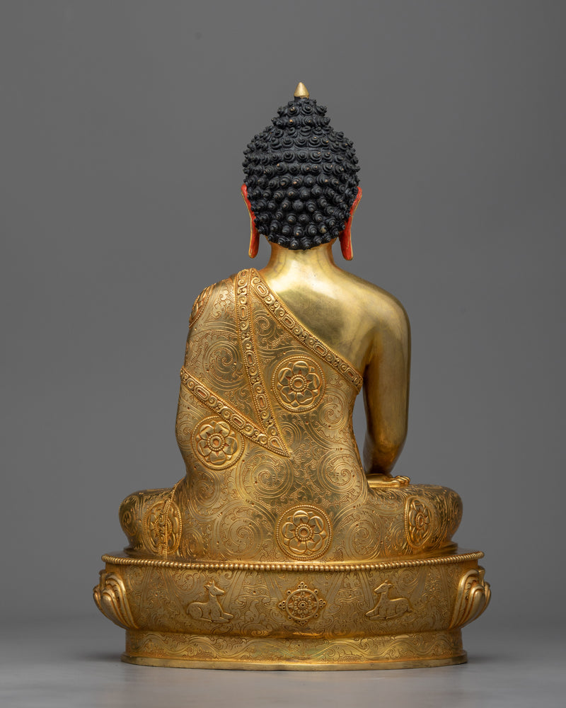 Shakyamuni Buddha Copper Idol | The Enlightened Sage