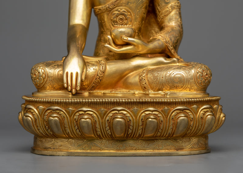 Shakyamuni Buddha Copper Idol | The Enlightened Sage