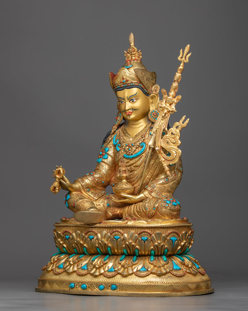 copper guru-rinpoche-sculpture