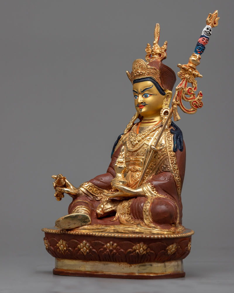 scared guru-rinpoche sculpture