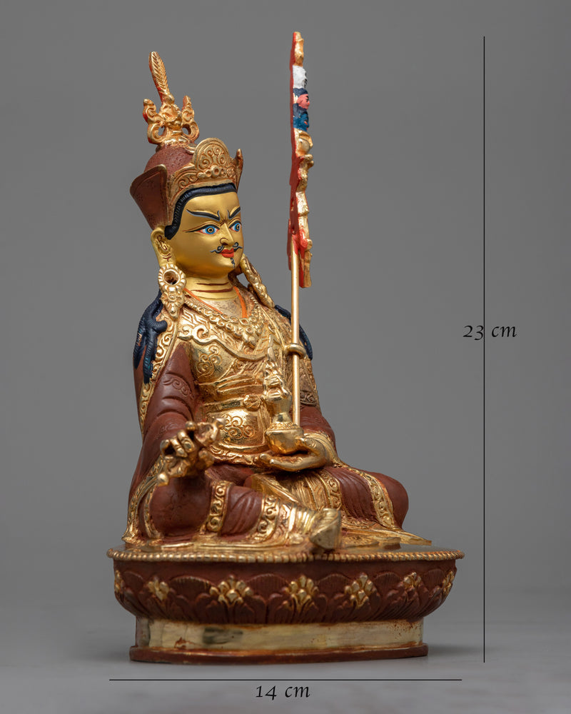 scared guru-rinpoche sculpture