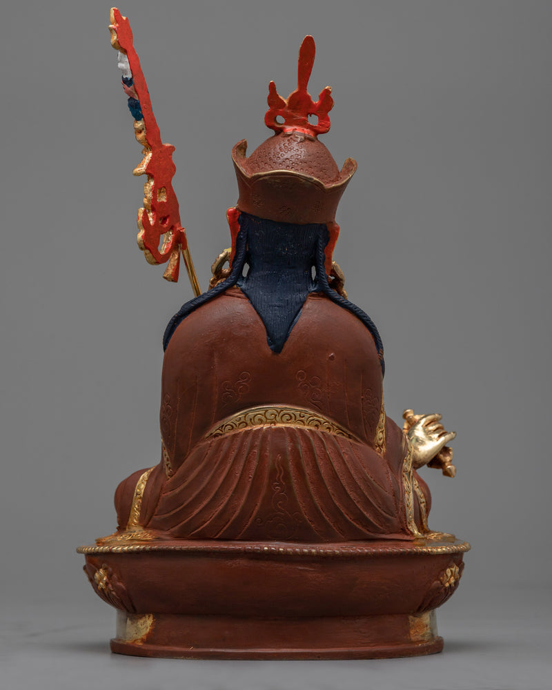 scared guru-rinpoche sculpture