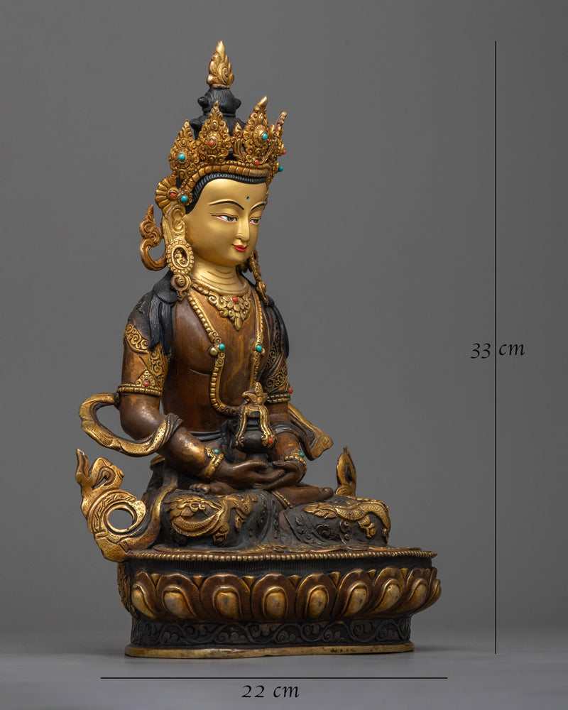 spiritual amitayus statue