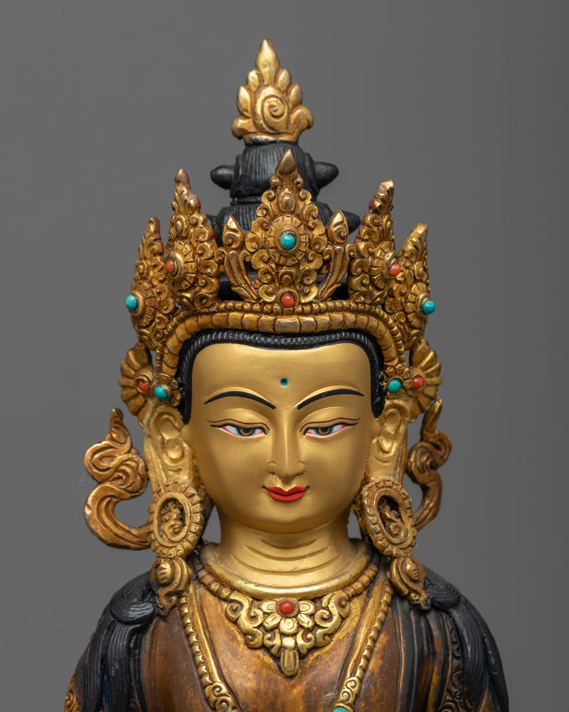 spiritual amitayus statue