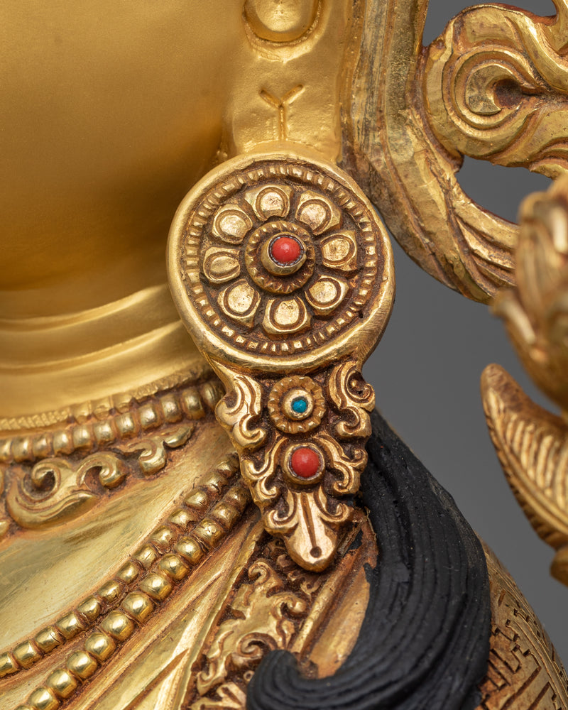 Six Bodhisattva Set in 24K Gold | Sanctuary of Enlightenment