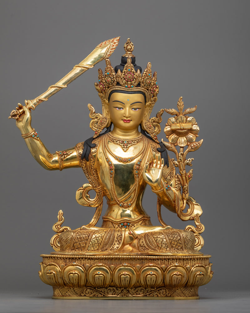 Six Bodhisattva Set in 24K Gold | Sanctuary of Enlightenment