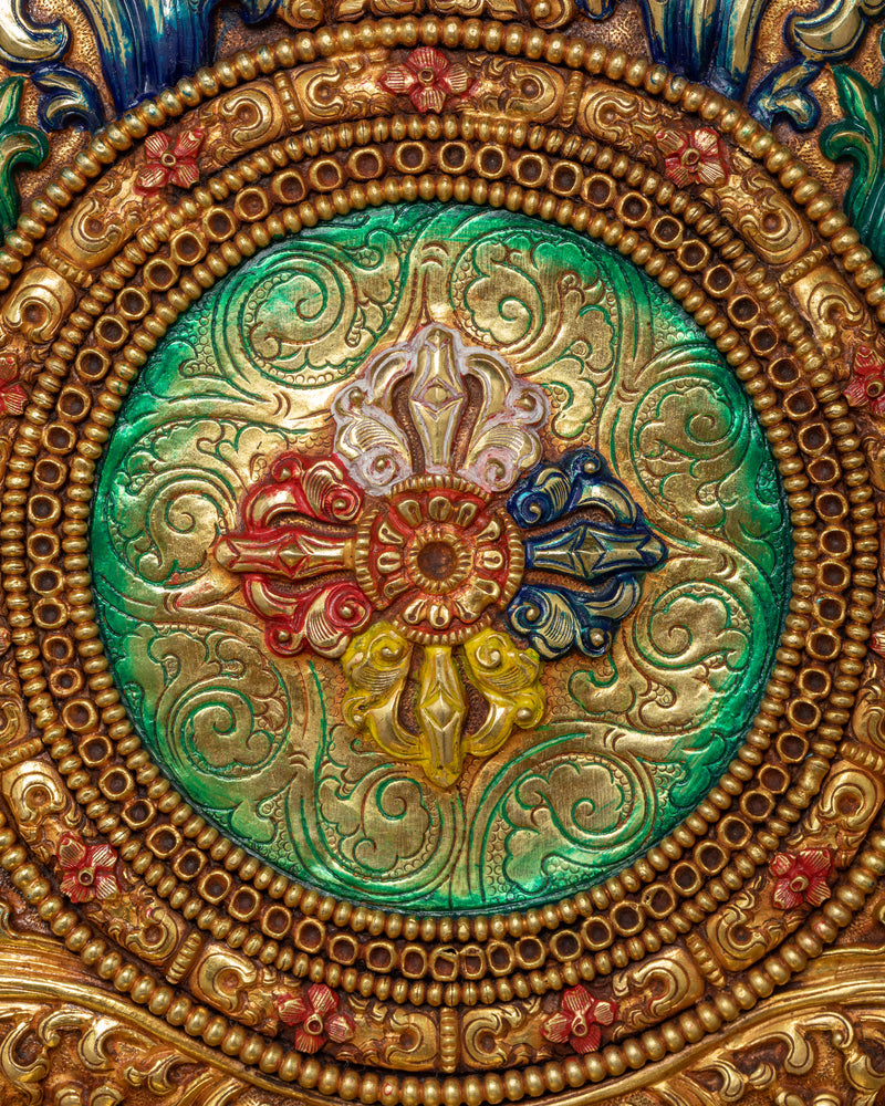 Green Tara on Regal Throne | Emanation of Active Compassion