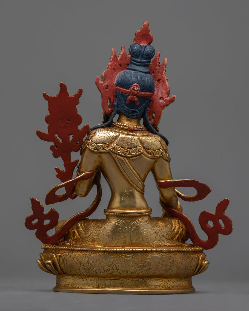 Radiant Red Tara Sculpture | A Beacon of Feminine Power